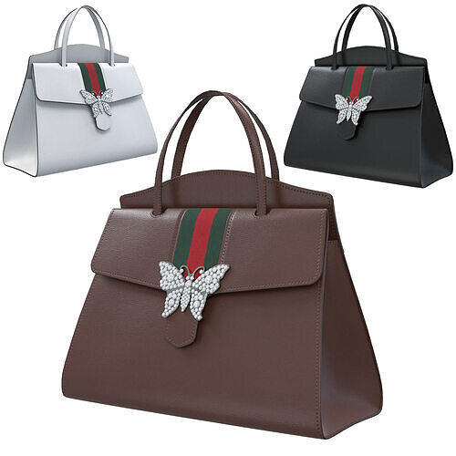 Gucci Totem Top Handle Bag Low-poly 3D model