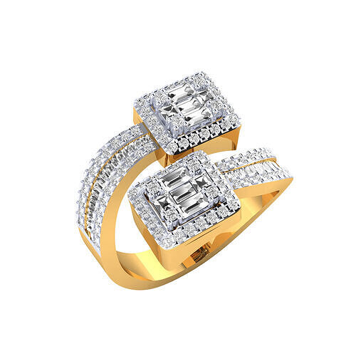  Women Ring Render 3dm STL MTL SLC JCD OBJ FBX Details 3D print model
