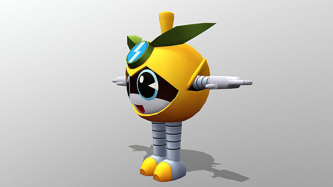 chr051-inag Low-poly 3D model