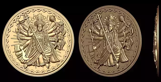 DURGA MAA PENDANT