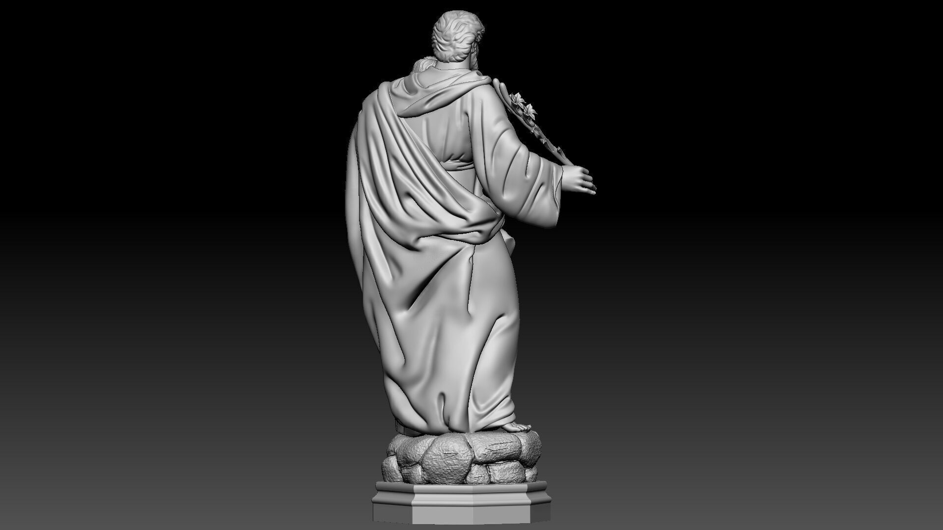 Saint Joseph  3D print model_5