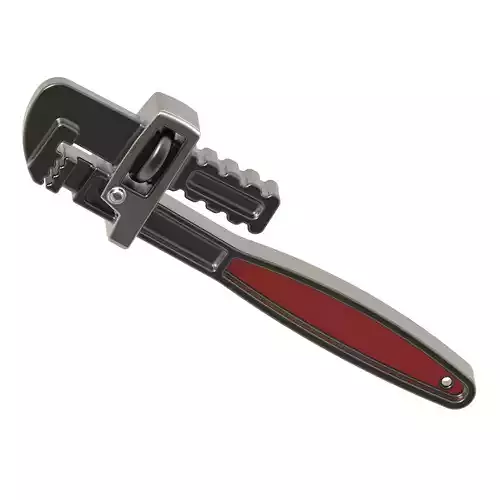 Premium Pipe Wrench 3D print model
