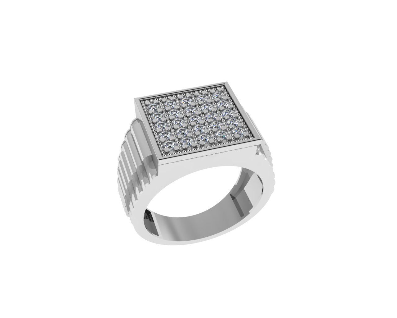 Men Rings 3D print model_1