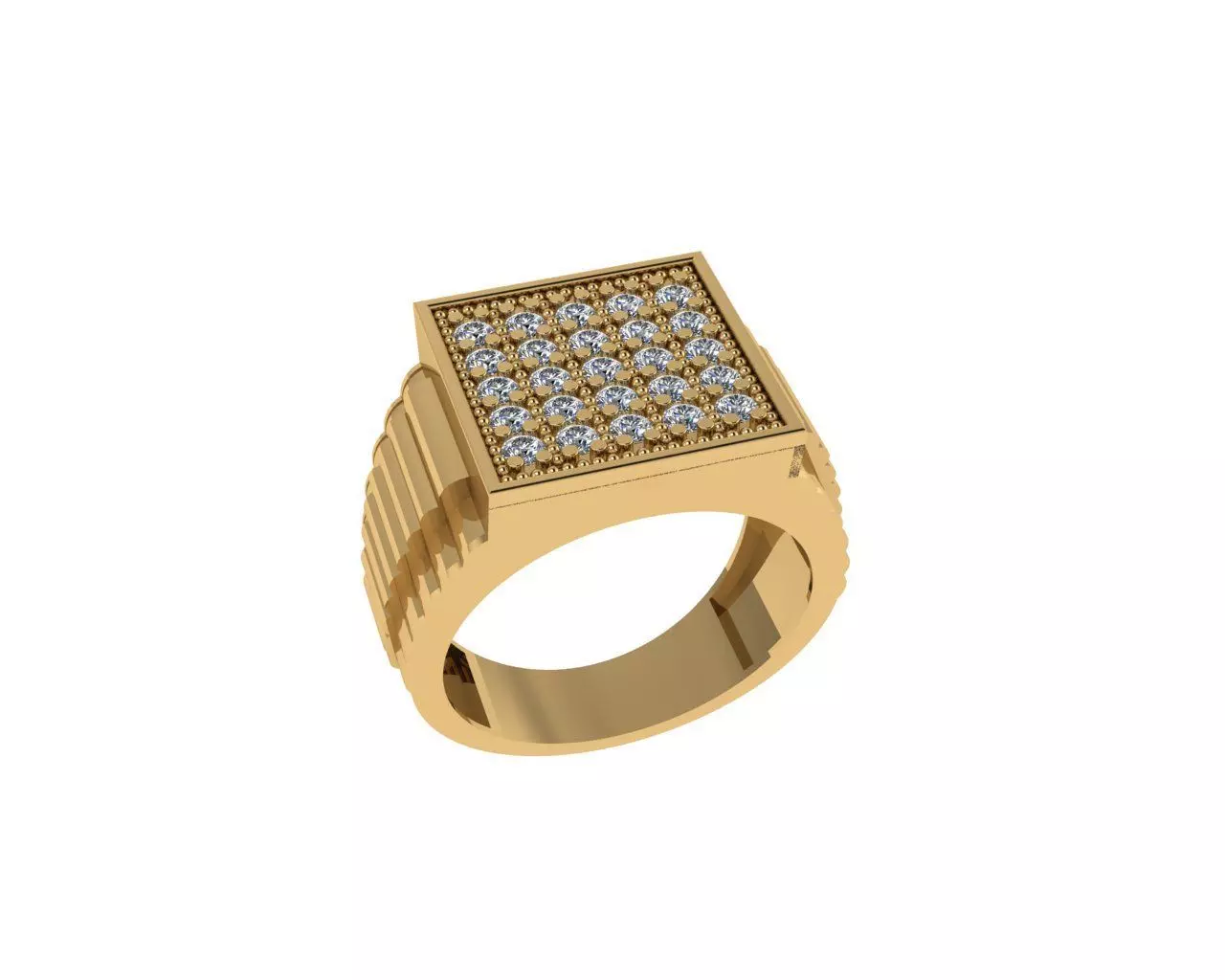 Men Rings 3D print model_0