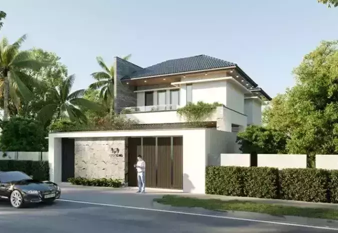 Villa Exterior Model 