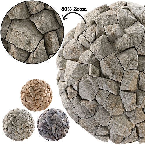 Stone Wall 25 - Seamless Texture