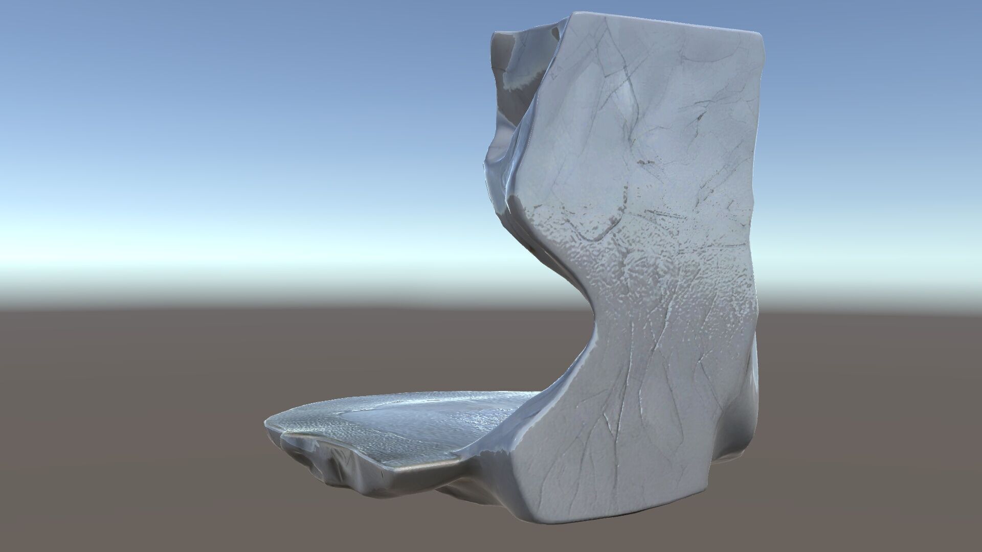 Natural Rock Pool with Waterfall Model Pack Low-poly 3D model_33