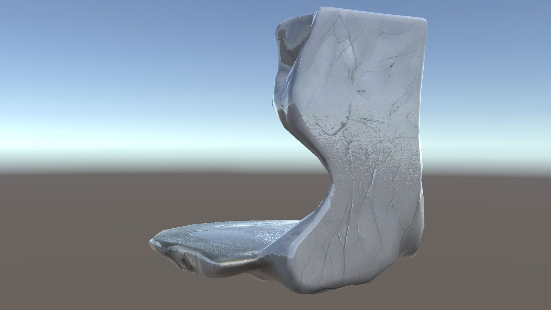 Natural Rock Pool with Waterfall Model Pack Low-poly 3D model_34