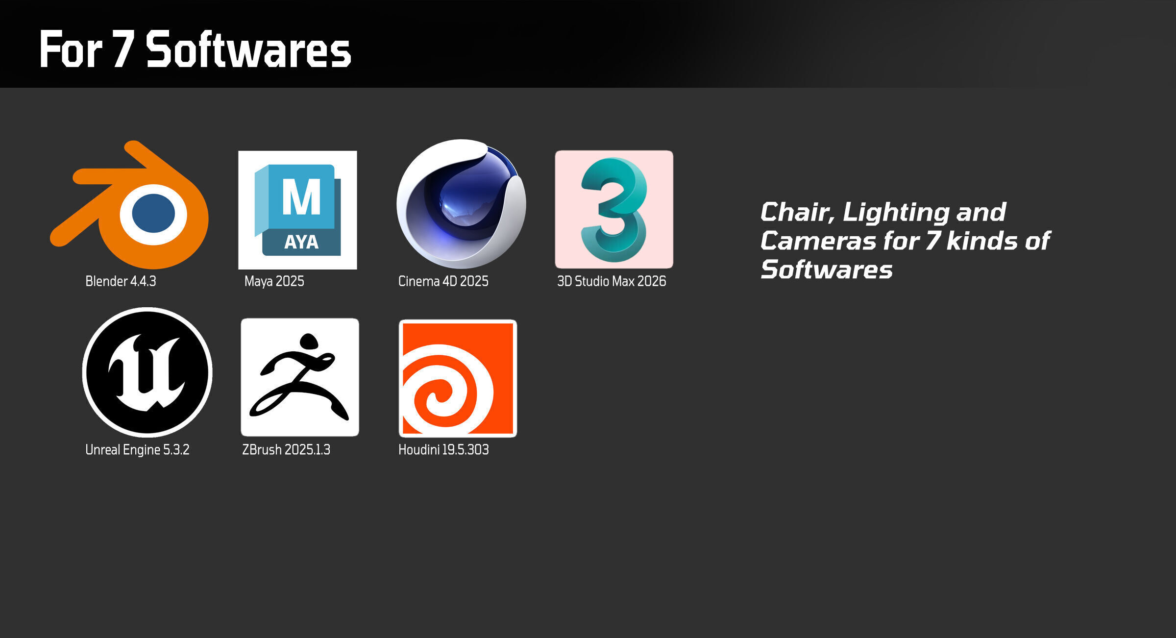 Upholstered Swivel Chair - PLUS Plan Low-poly 3D model_5