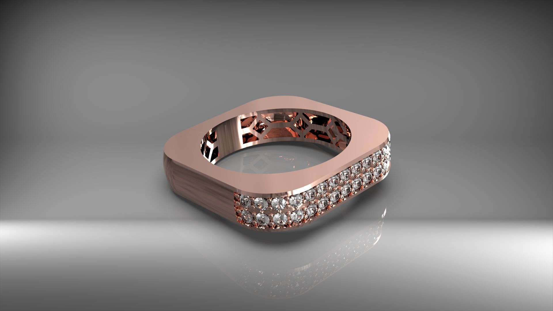 rings 3D print model_1