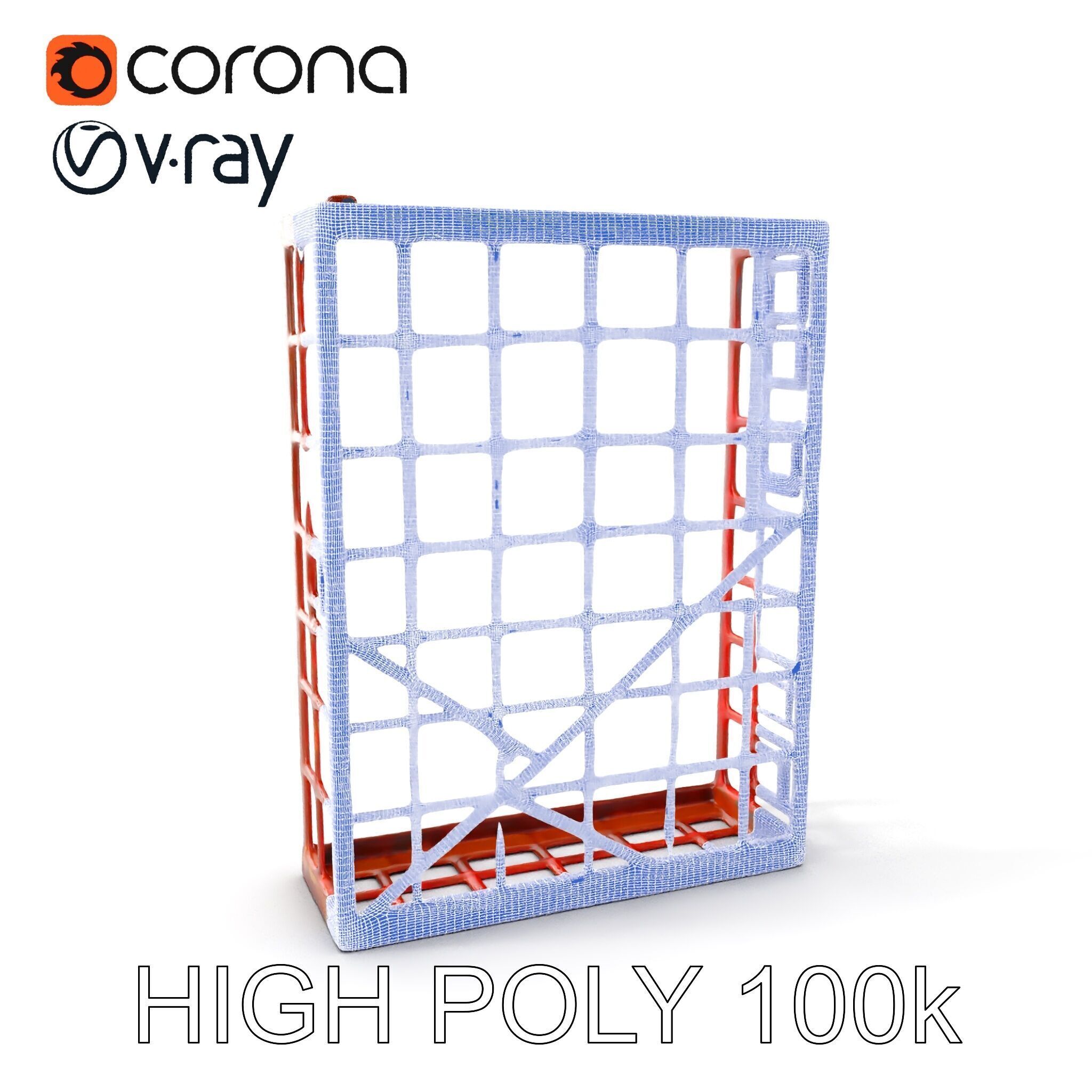 Rusty Iron Grid Model Pack for Games and Rendering Texture_4