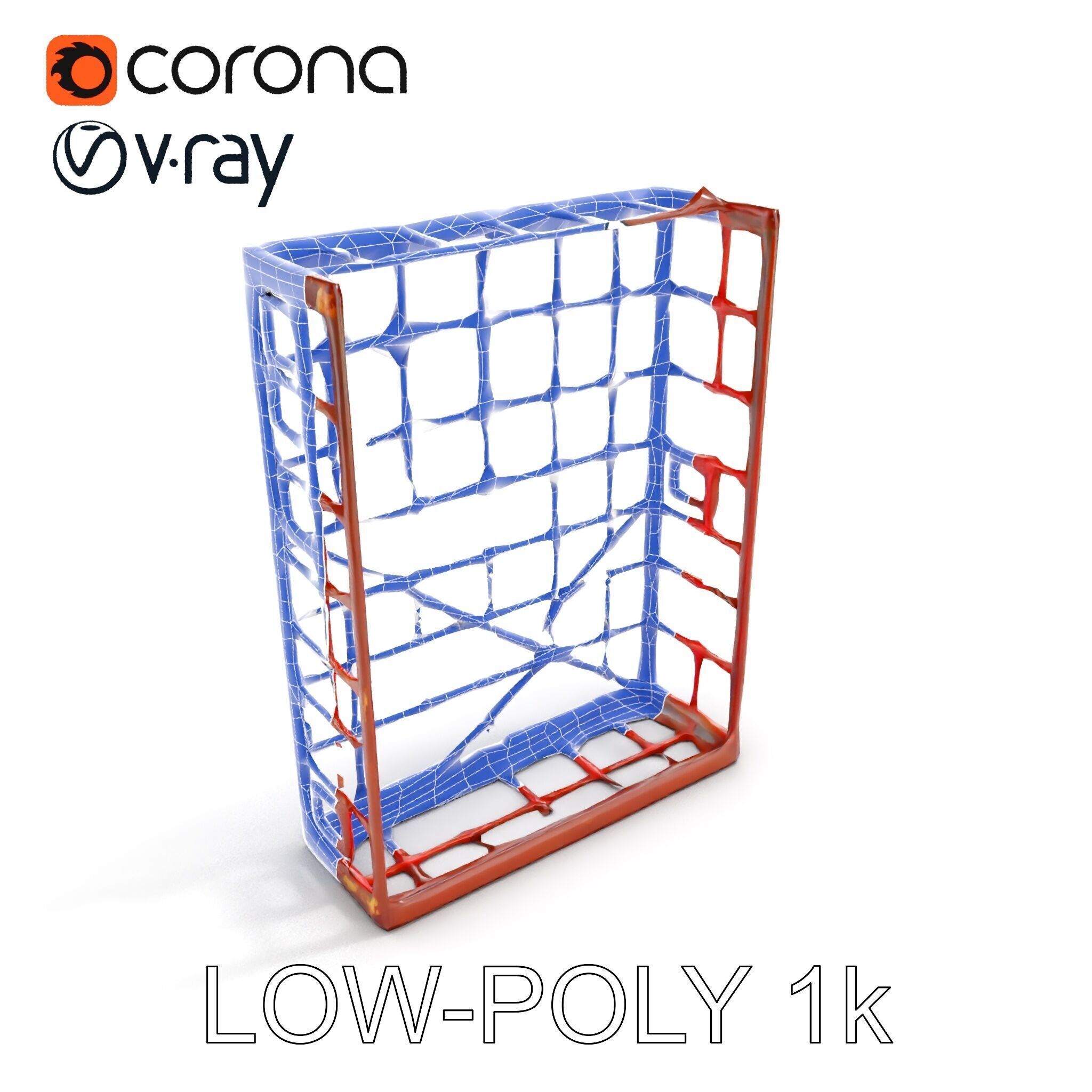 Rusty Iron Grid Model Pack for Games and Rendering Texture_28