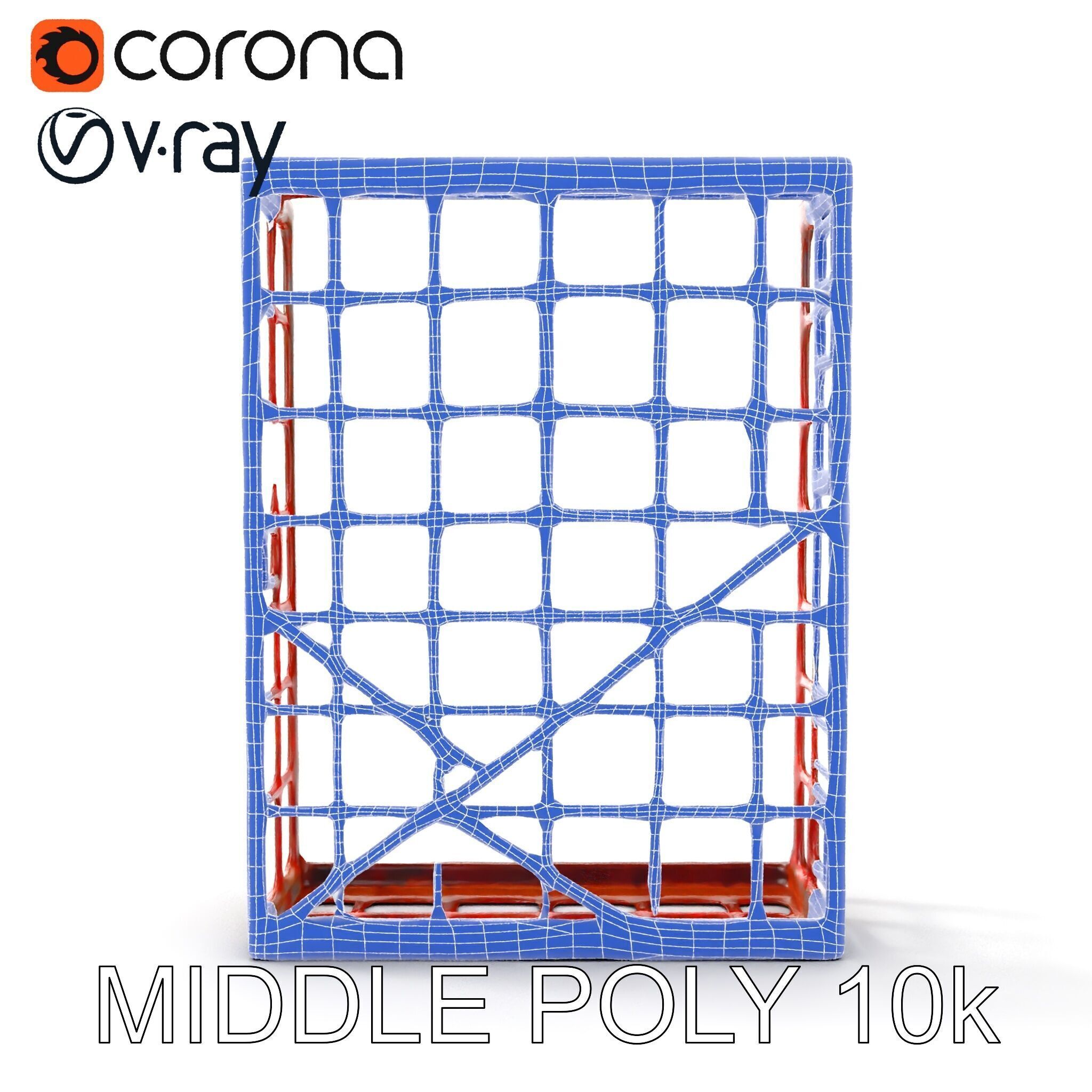 Rusty Iron Grid Model Pack for Games and Rendering Texture_30