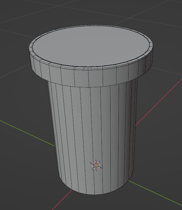 Acadia Rattan Side Table 3D model_6