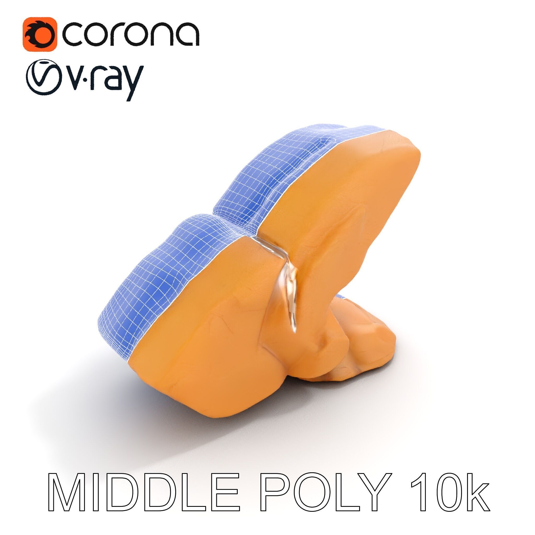 Waterfall Rock Formation Model Pack Low-poly 3D model_25