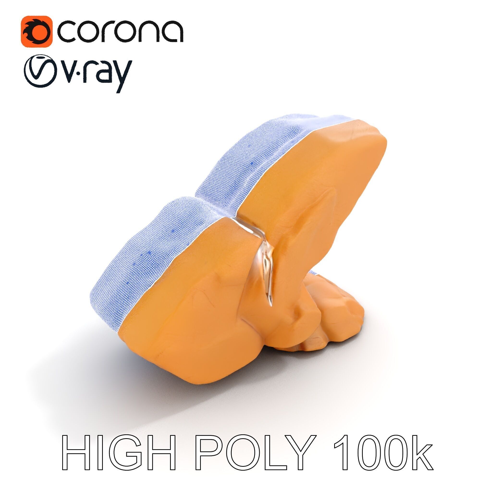 Waterfall Rock Formation Model Pack Low-poly 3D model_24