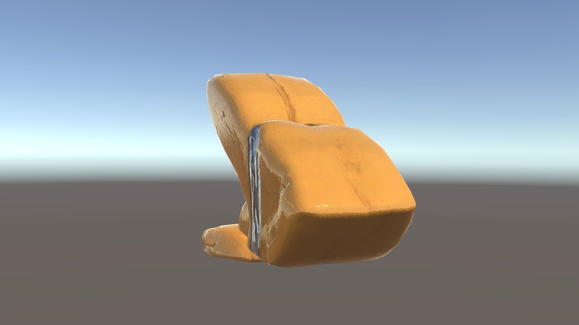 Waterfall Rock Formation Model Pack Low-poly 3D model_34