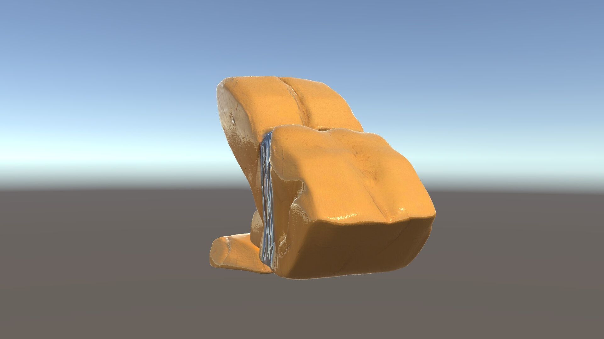 Waterfall Rock Formation Model Pack Low-poly 3D model_33