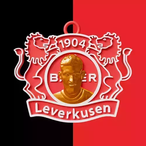 Robert Andrich Bayer Leverkusen Football Player 3D Keychain 3D print model