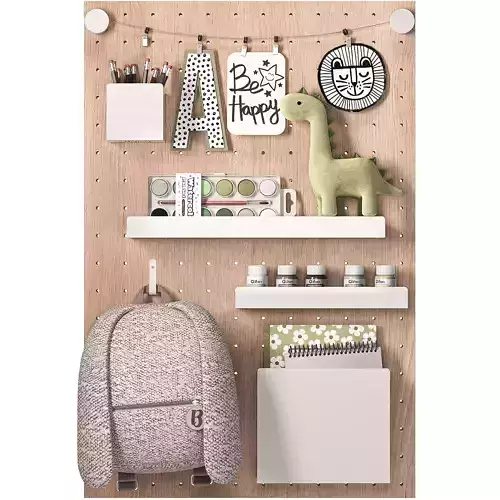 Pottery Barn Kids Avery Peg Board Study System 02