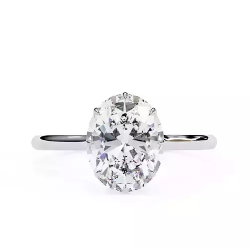CUSHION DIAMOND RING -CAD-065