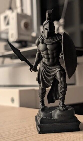 spartan warrior 3D print model_1