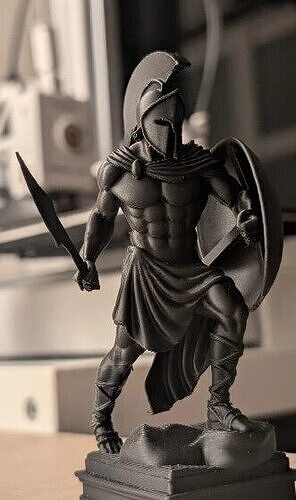 spartan warrior 3D print model