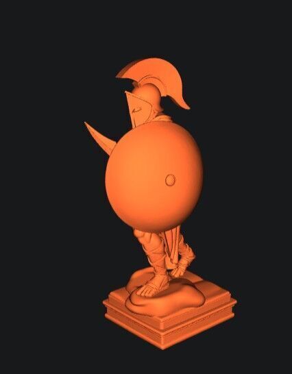 spartan warrior 3D print model_7
