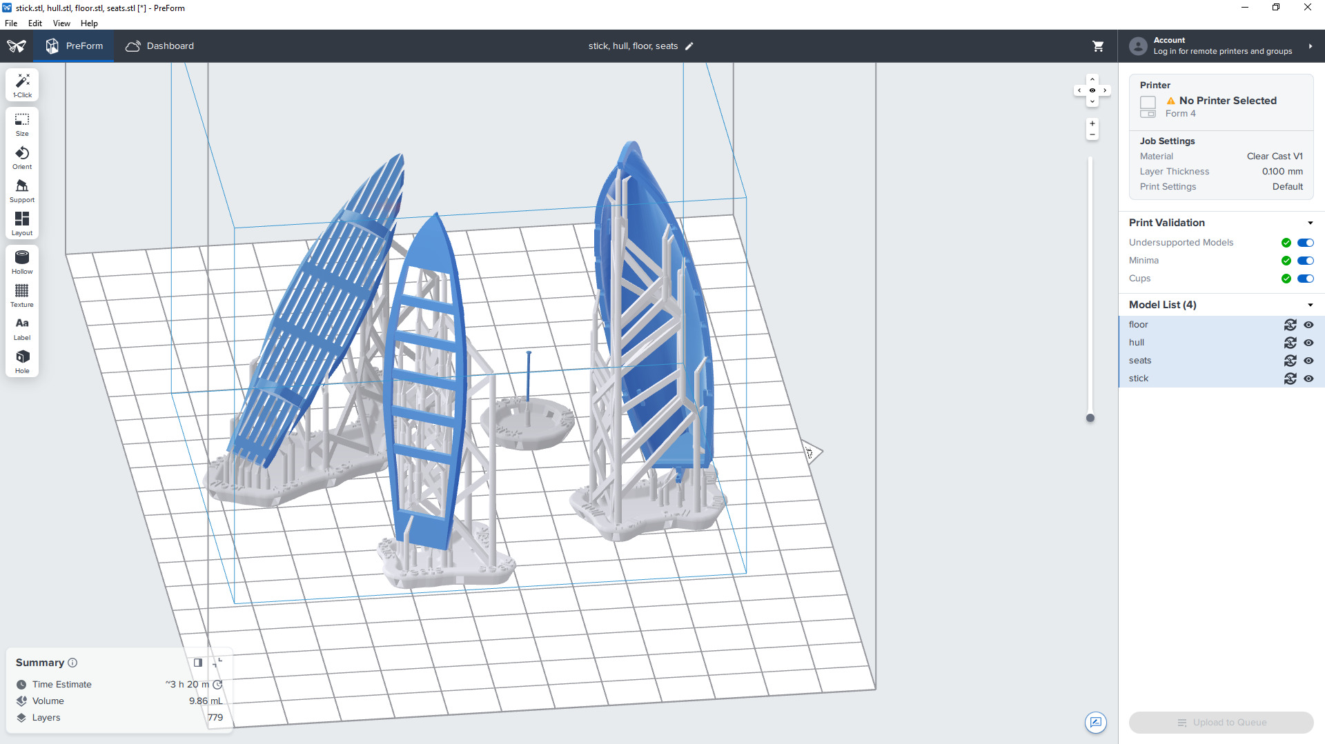 7m ww2 Japanese Lifeboat 1-100 scale 3D print model_14