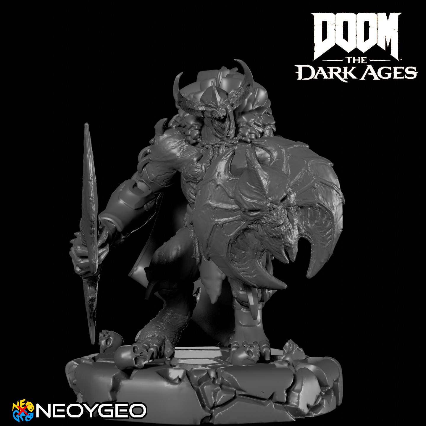 AGADDON HUNTER - DOOM THE DARK AGES 3D print model_2