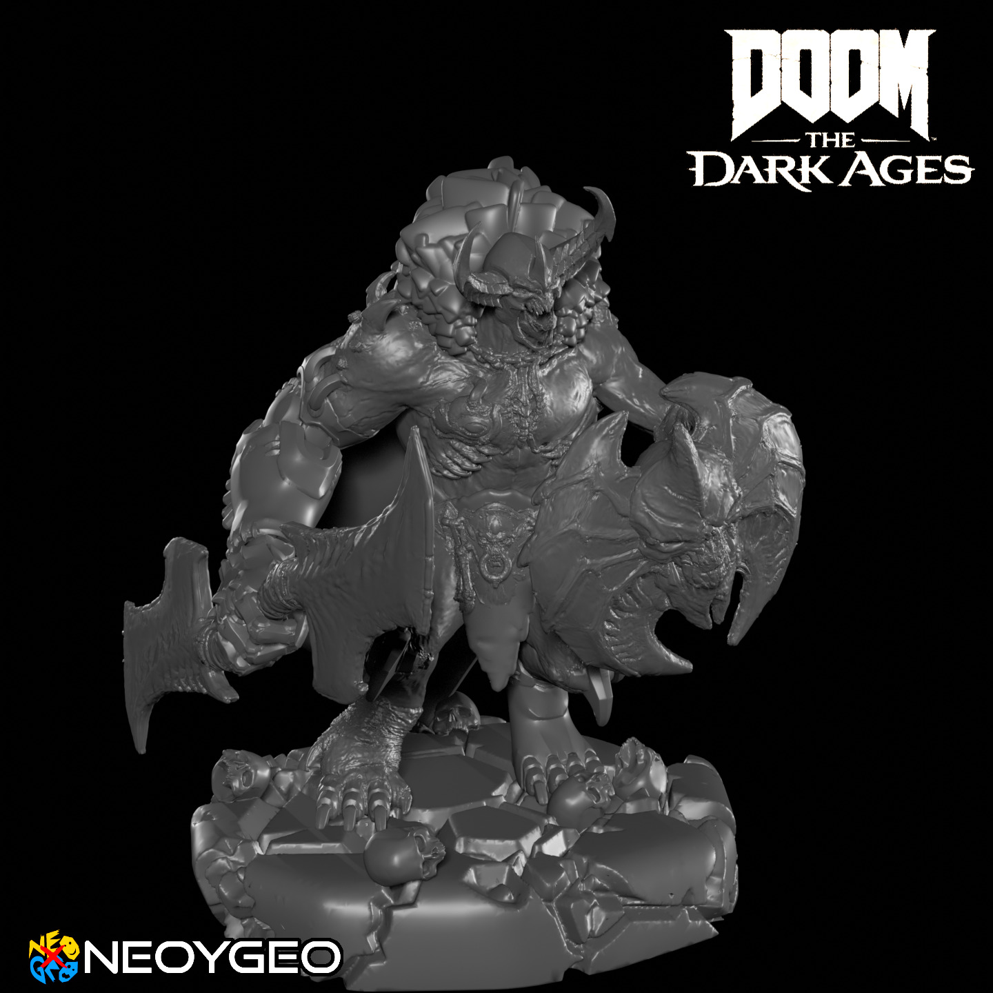 AGADDON HUNTER - DOOM THE DARK AGES 3D print model_1