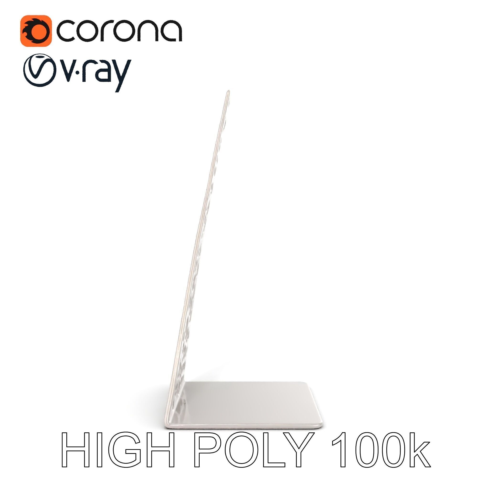 Sculptural Display Stand Model Pack Low-poly 3D model_30