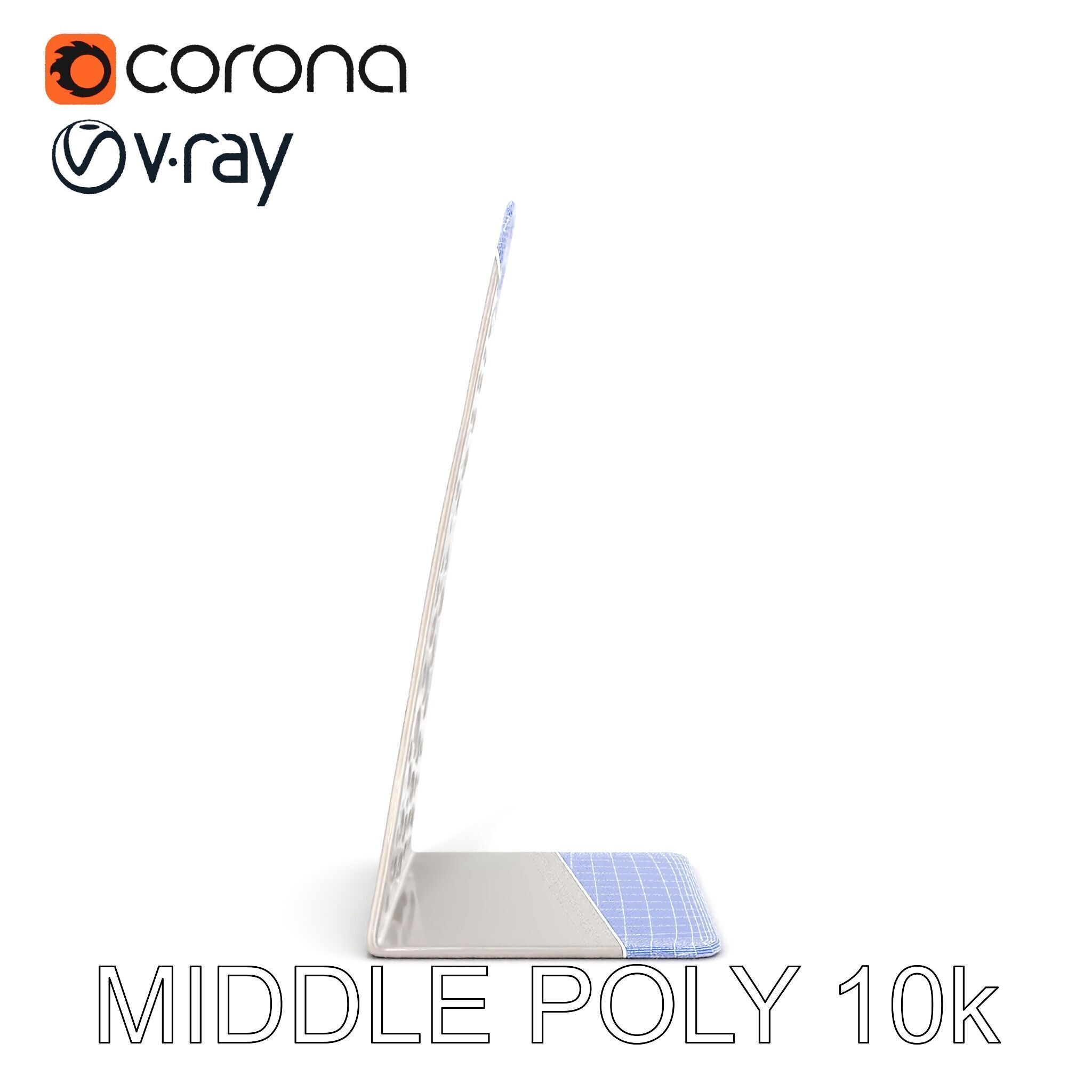 Sculptural Display Stand Model Pack Low-poly 3D model_22