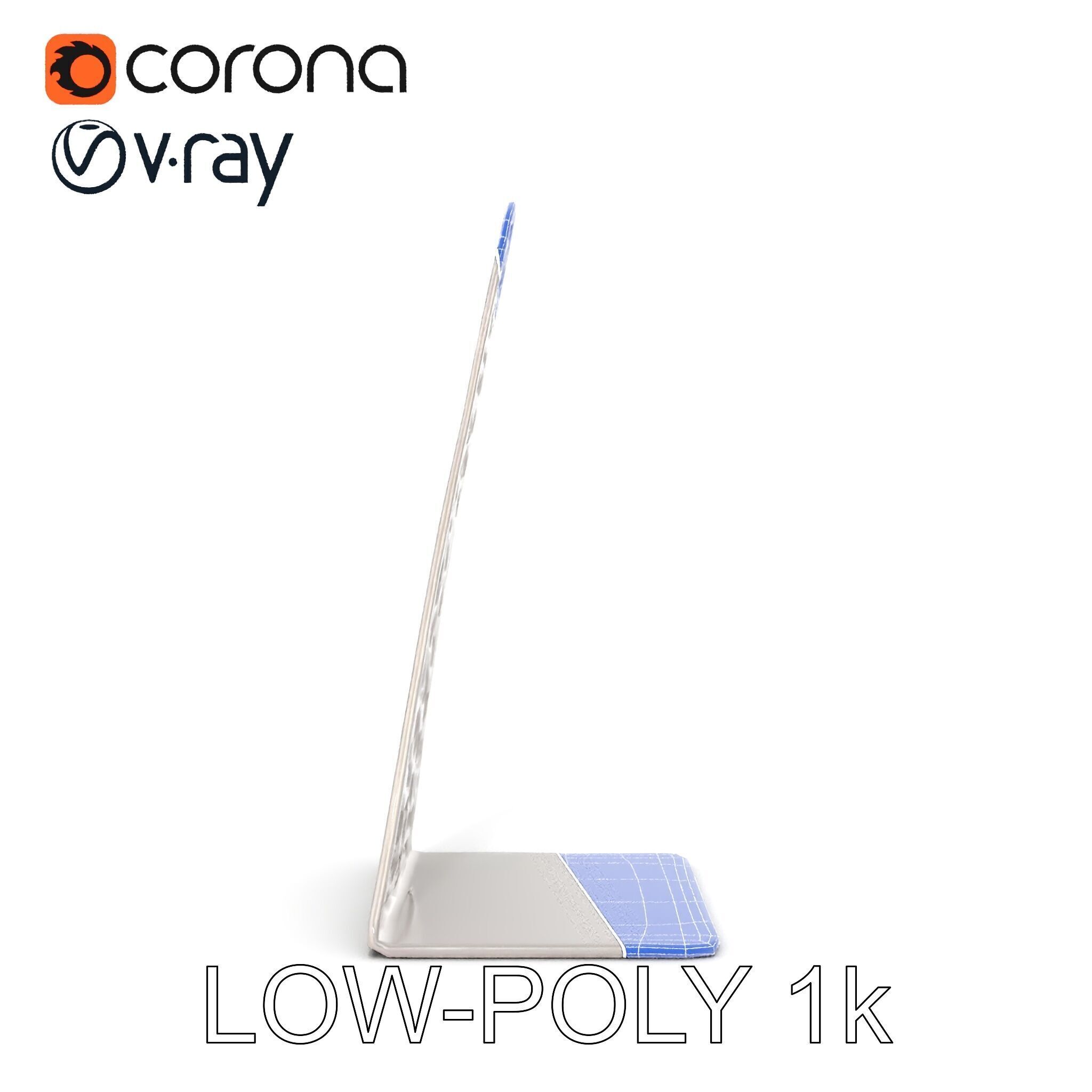 Sculptural Display Stand Model Pack Low-poly 3D model_23