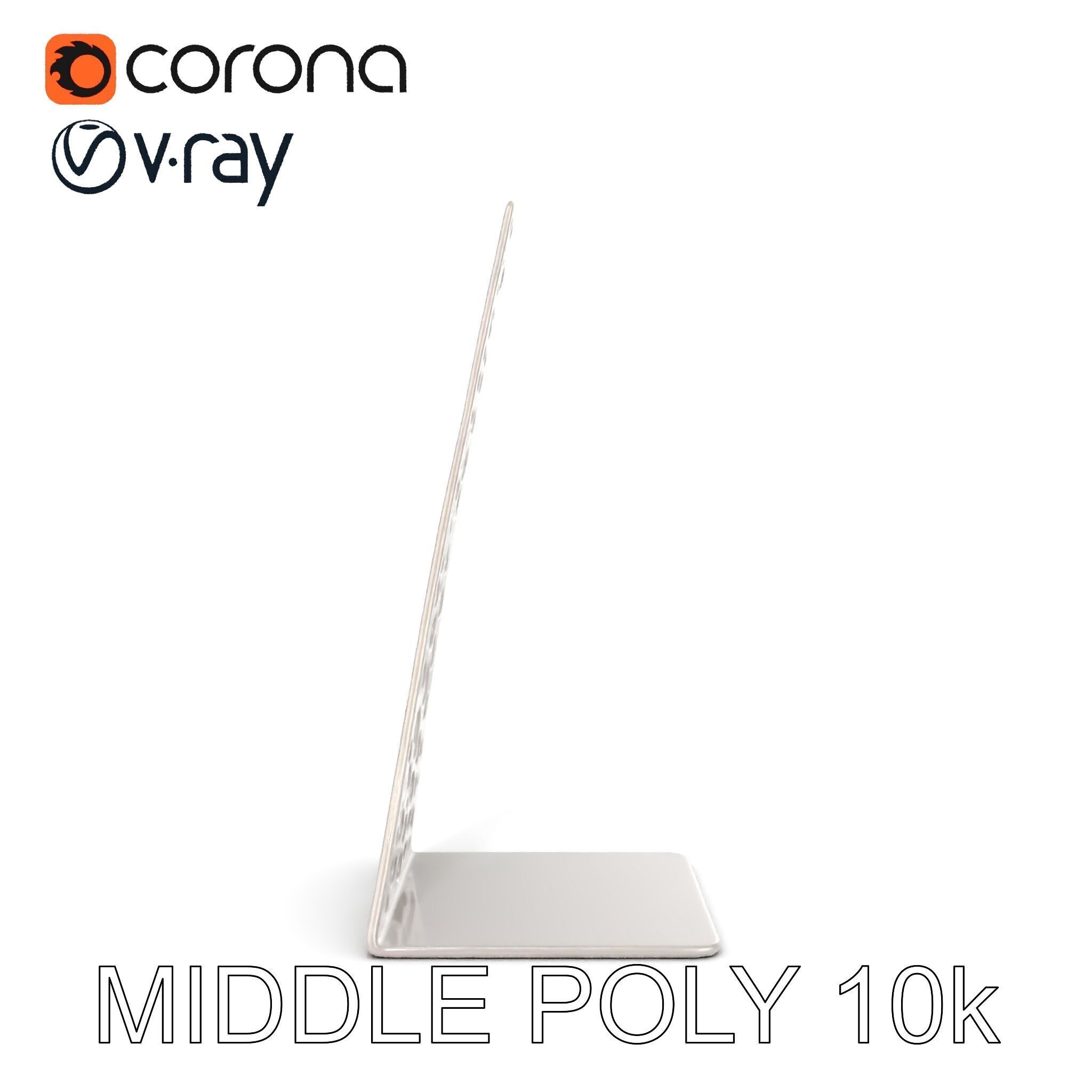 Sculptural Display Stand Model Pack Low-poly 3D model_6