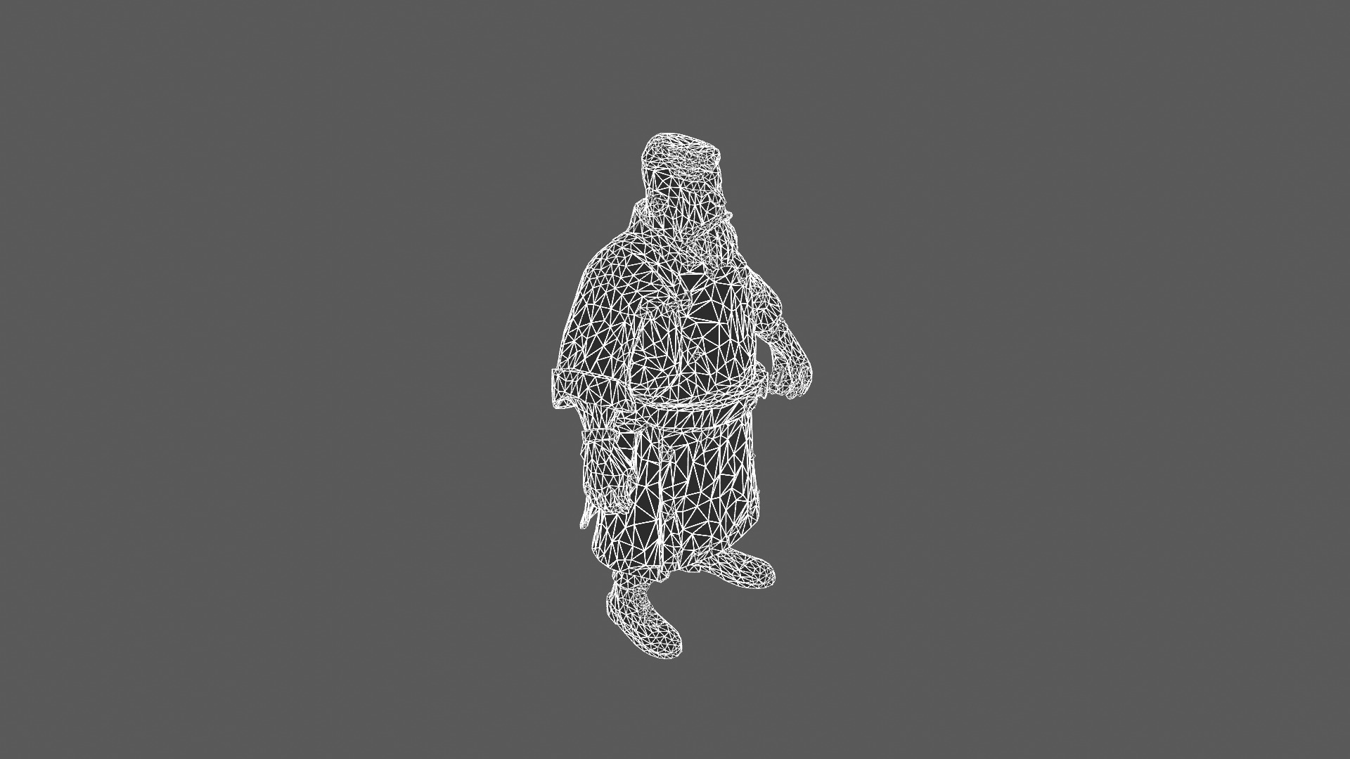 Stylized Blacksmith Character 3D Model 3D model_8
