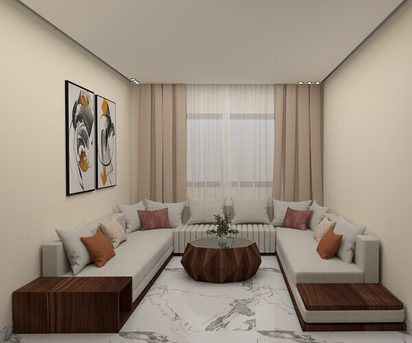 salon moroco modern  3D print model