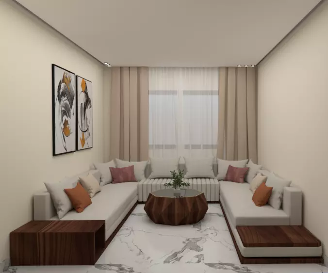 salon moroco modern 3D print model