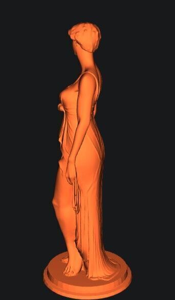 A classical female statue 3D print model_11