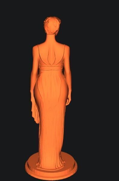 A classical female statue 3D print model_5