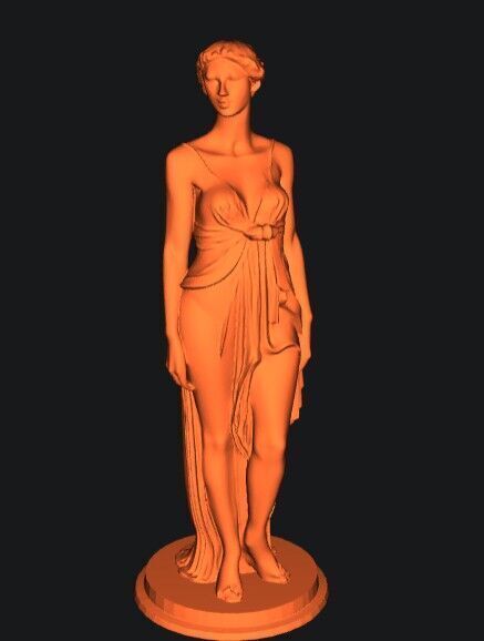 A classical female statue 3D print model_8