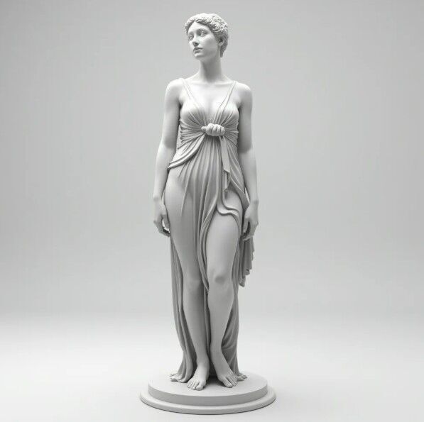 A classical female statue 3D print model_7