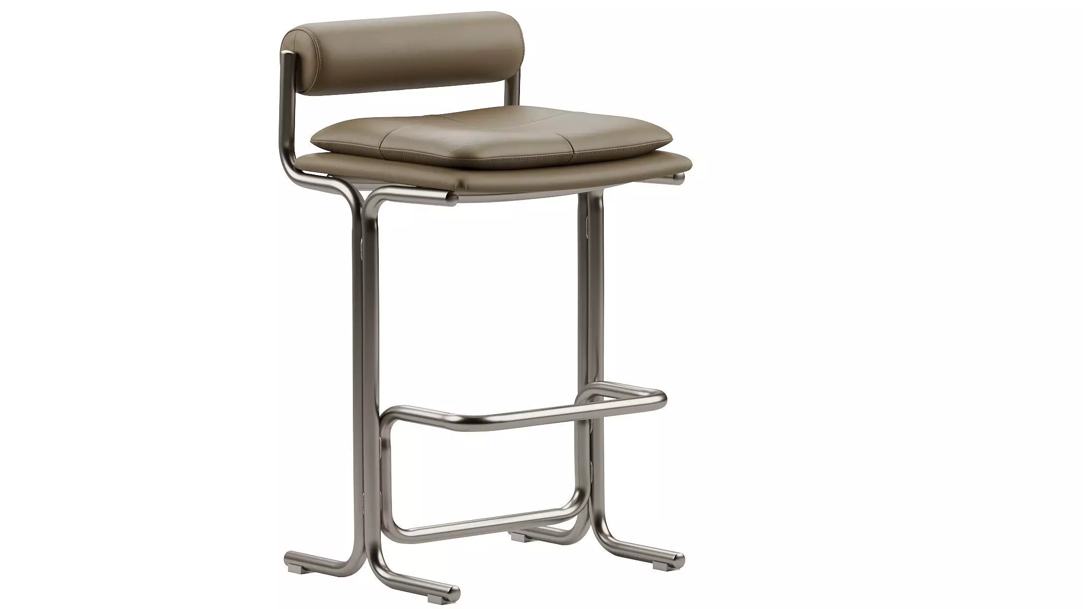 Bolster Bar Stool 3D model