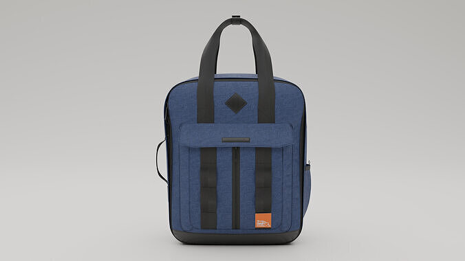 Lunch Bag Low-poly 3D model