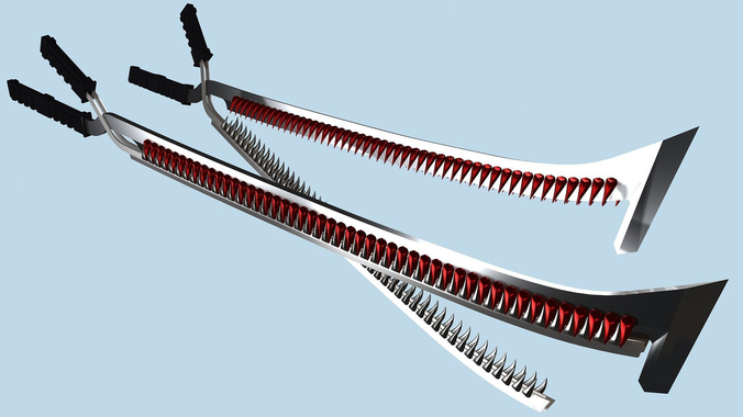 Sword-Fantasy pair of scissor blades