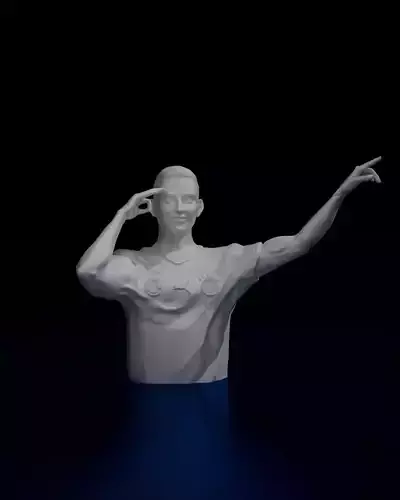 Sebastian Szymanski 3D Print Model Bust