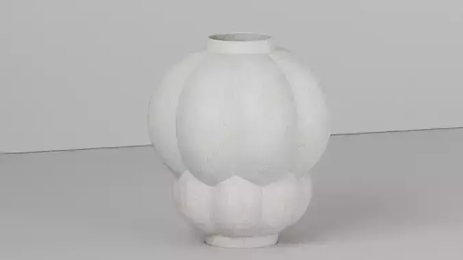 Uva Vase Big off-white matte
