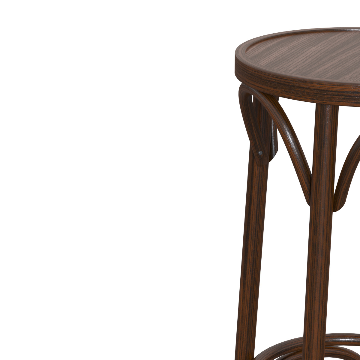 Bar stool C4375 3D model_1