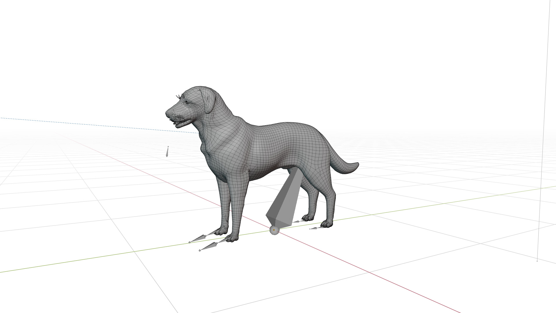 Kangal Shepherd Dog Low-poly 3D model_46