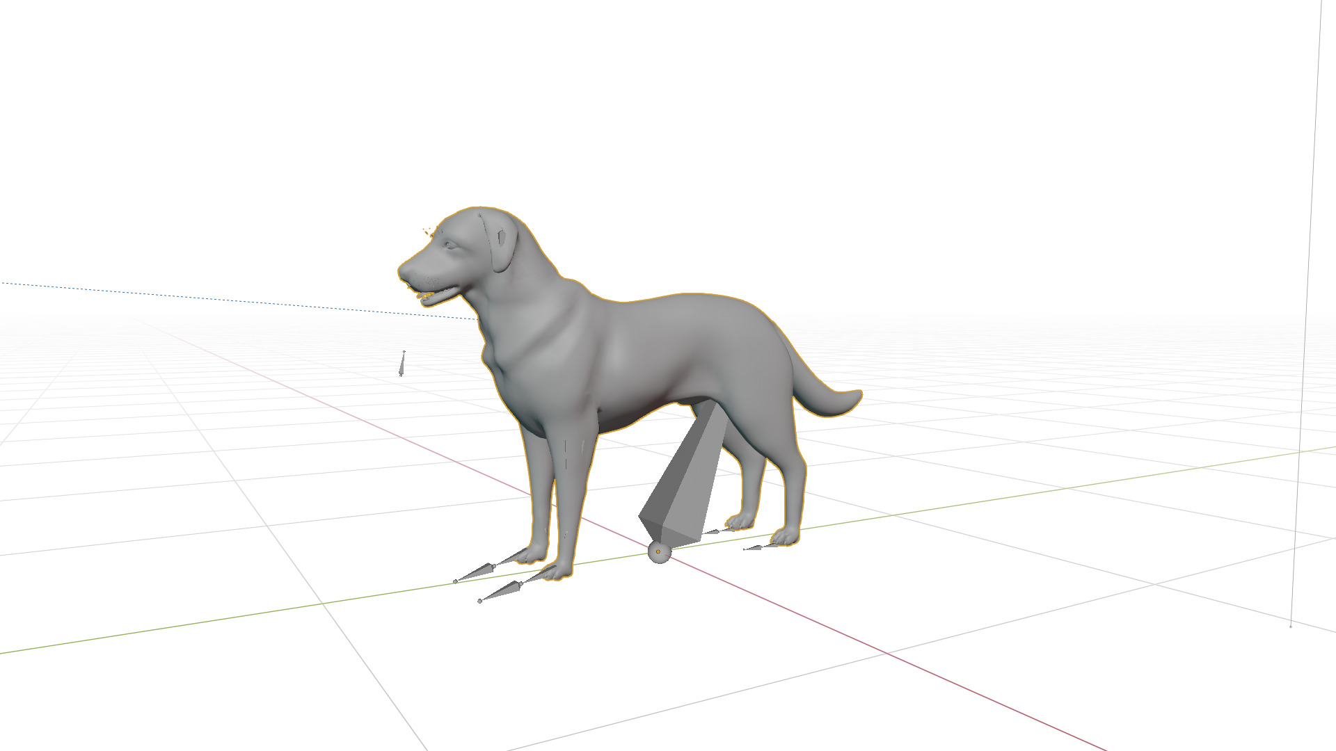 Kangal Shepherd Dog Low-poly 3D model_52